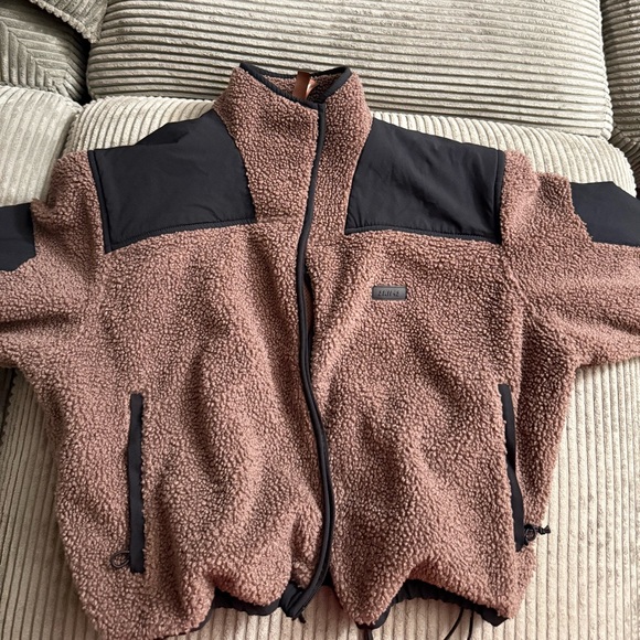 SKIMS TEDDY BOXY ZIP UP JACKET NWOT - Picture 9 of 10